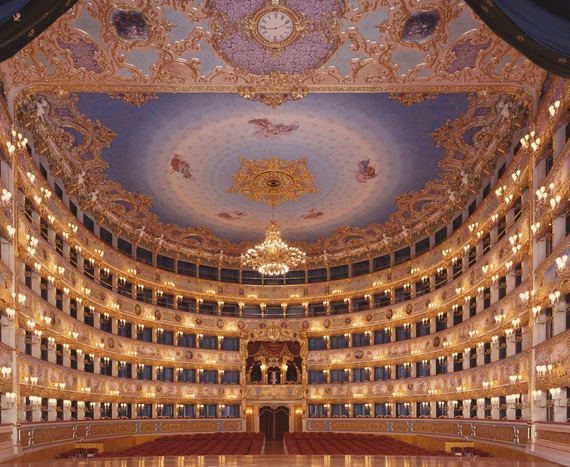 Uno dei teatri più famosi d'Italia, La Fenice, a Venezia
