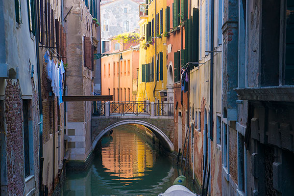 A canal in Venice