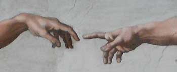 Dettaglio Creazione di Michelangelo