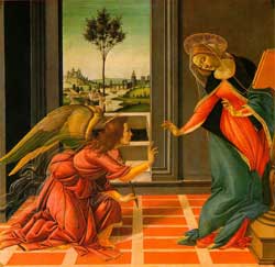 Annunciazione di Botticelli