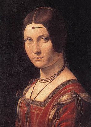 La Belle Ferroniere, di Leonardo da Vinci
