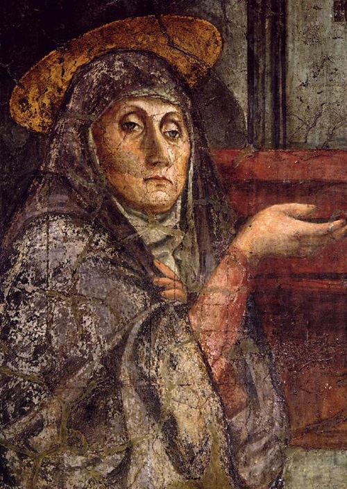 MAsaccio, dettaglio della Trinità
