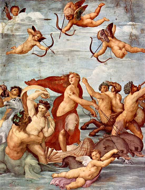 Trionfo di Galatea di Raffaello