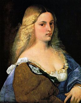 Violante di Tiziano 1515 circa