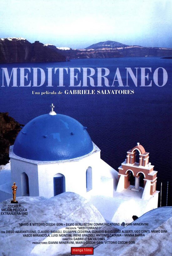 Poster del film Mediterraneo di Salvatores