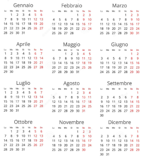calendario