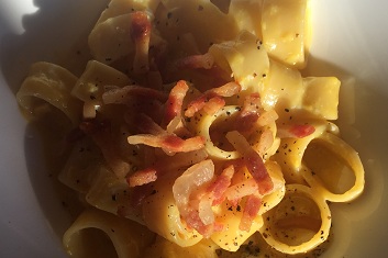 Ingredients for Spaghetti alla Carbonara