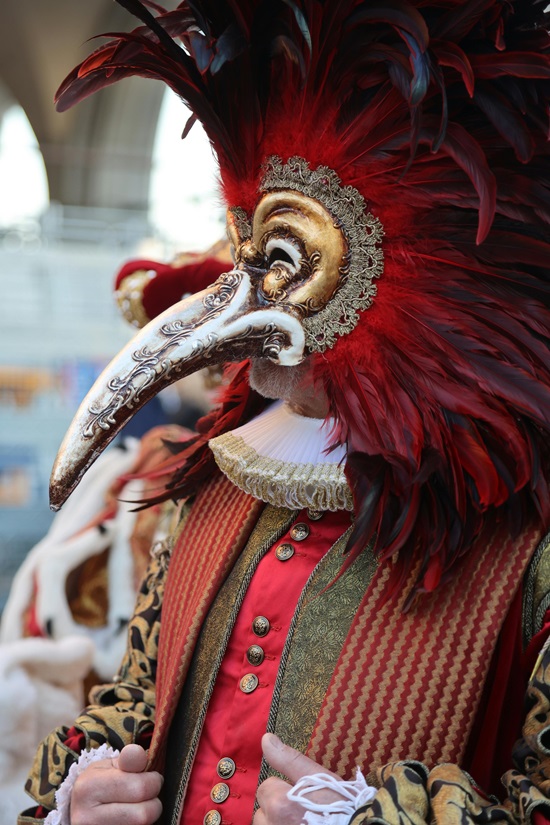 maschera di carnevale a Venezia