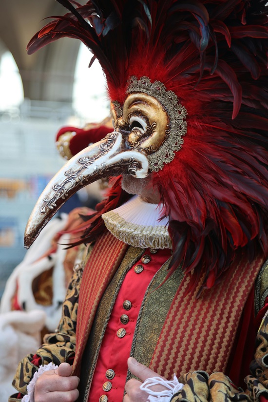 maschera di carnevale a Venezia