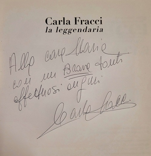 auguri di Carla Fracci