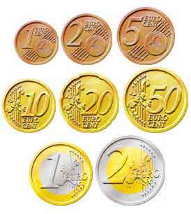 euro coins