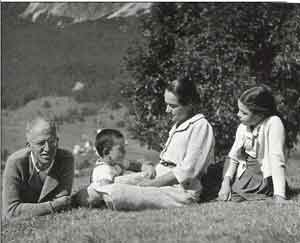 La famiglia di Guido Calogero (intellettuale e politico), 1940