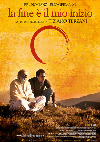 Poster del film La fine è il mio inizio, tratto dal libro di Tiziano Terzani