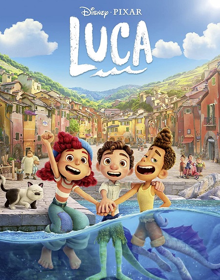 Disney Pixar movie poster Luca