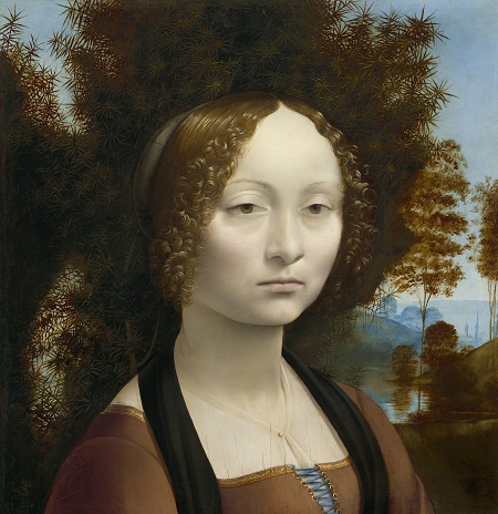 Ginevra Benci by Leonardo