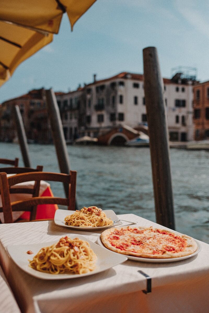 Un ristorante a Venezia.