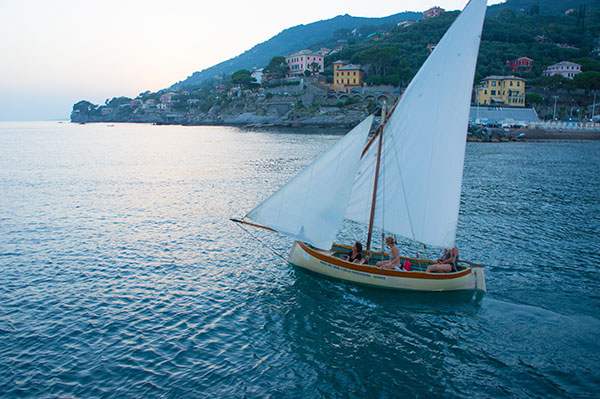 Vela latina a Recco