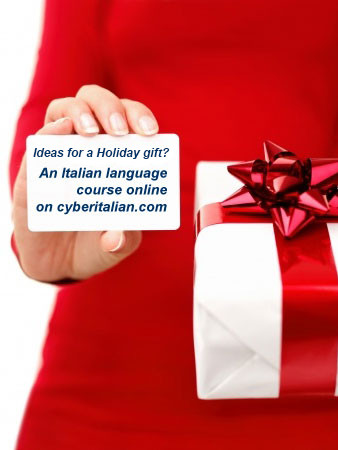 Holiday gift: CyberItalian courses!