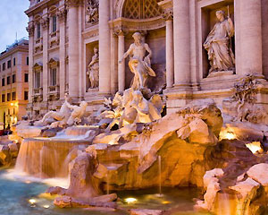 Trevi fountain