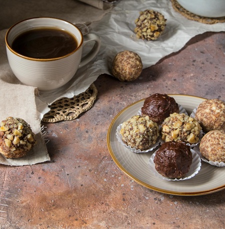 tartufi di cioccolato